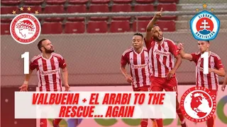 OLYMPIACOS vs SLOVAN BRATISLAVA 1-1 | Europa League 3rd Round Qualifier 1st Leg | LIVE Post match