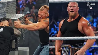 Brock Lesnar has been indefinitely suspended! | SmackDown