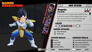 Best Vegeta Raider Skills To Level Up First In Dragon Ball The Breakers!
