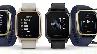 Garmin Garmin Venu Sq Music GPS Smartwatch,Features Music and Up to 6 Days of BatteryLife, Bluetooth