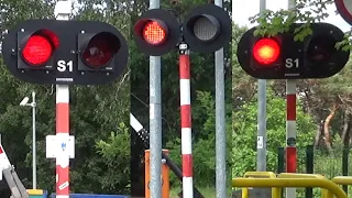 Przejścia i przejazdy kolejowe w Jastarni / Polish pedestrian and railroad crossings