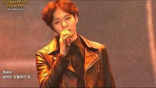 비투비 BTOB - 뛰뛰빵빵 WOW (2017 Global Peace Concert in Manila)