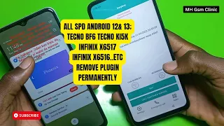 ALL SPD TECNO/ INFINIX ; 🔥TECNO BF6,👉KI5K,INFINIX X6516, X6517🔥ETC. PERMANENT REMOVE SECURITY PLUGIN