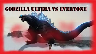 GODZILLA ULTIMA vs EVERYONE (Roblox Kaiju Arisen)