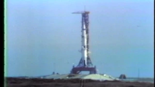 1969 Apollo 11 Saturn V launch, 1969 TV broadcast