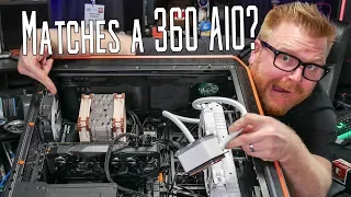 Noctua's new cooler keeps up with a 360mm AIO!