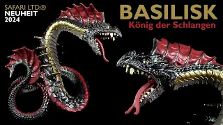 Safari Ltd. ® Basilisk - König der Schlangen - Neu 2024 New - Mythical Realms - Review