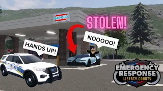 I STOLE a car and SMUGGLED it across the border ILLEGALLY! (Roblox ER:LC Roleplay) #roblox