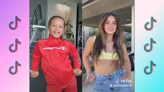 8 YEAR OLD KID Duets Addison Rae TikTok DANCES!! #2