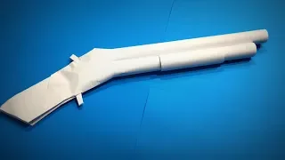 How to Make a Paper Gun Shotgun DIY | Easy Origami ART | Paper Crafts