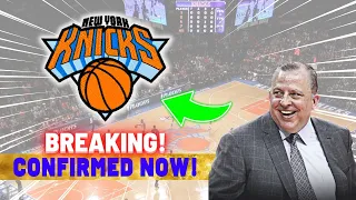 🔥 RELEASED NOW! NY KNICKS CONFIRMS! KNICKS FANS CELEBRATE! NY KNICKS NEWS TODAY #KNICKS NEWS