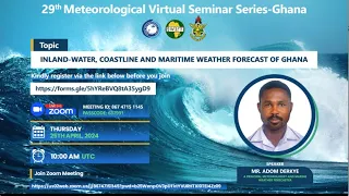 Inland-Water, Coastline and Maritime Weather Forecast of Ghana