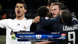 Real Madrid 2-1 Lyon - Round of 16 2009/10 The Surprise of the Moment