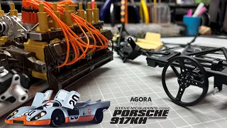 Build Steve McQueen's Iconic Porsche 917kh from Agora Models - Pack 4 - Stages 21-28