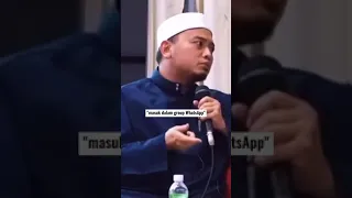 Akhir Zaman Ramai Orang Kongsi Fitnah - Ustaz Wadi Anuar