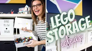 Lego Storage Ideas : Lego Storage Solutions : DIY Lego Storage