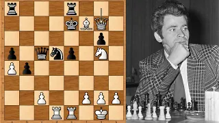 Boris Spassky vs Lothar Schmid - Varna Olympiad (1962)