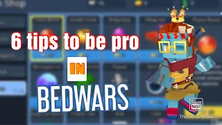 6 tips to become pro in Bedwars (blockman go)😎😀