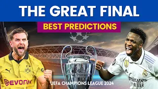 Real Madrid VS Dortmund 2024 || UCL 2023/2024 Finals || Predictions