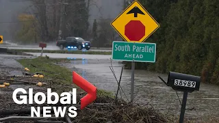 BC floods: Conditions in Abbotsford stable, mayor "extremely concerned" with upcoming rainfall |FULL