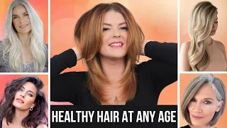 TIPS for KEEPING Your Hair HEALTHY While You AGE.