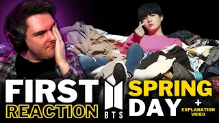 NON K-POP FAN REACTS TO BTS For The FIRST TIME! | '봄날 (Spring Day)' MV + MV EXPLAINED REACTION