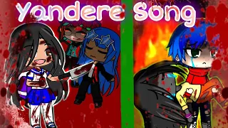 🗡️Yandere Song🗡️ [клип Gacha Club]  ||  Кошка Лана, Сара, Стелла, Кот Леонард, Лиллит ||