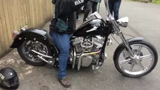 My Mom On My Uncles Harley