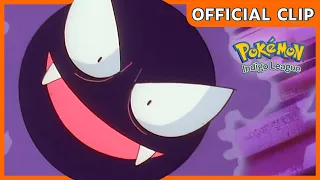 A Talking, Shape-Shifting Gastly?! | Pokémon: Indigo League | Official Clip