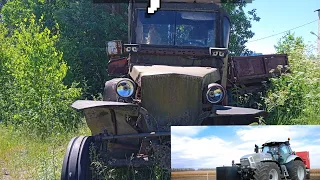 НАШЛИ САМОДЕЛЬНЫЙ ТРАКТОР 🚜