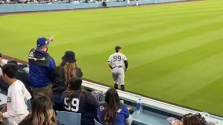 Aaron Judge recovers Beach Ball