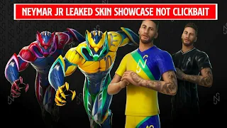 Neymar Jr Leaked Skin Showcase Early Reveal Fortnite Battle Royale