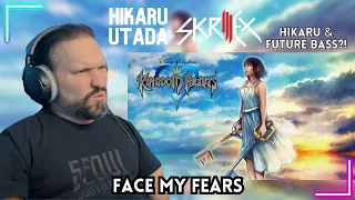 First Time Reacting To Hikaru Utada & Skrillex - Face My Fears [Official Video]