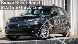 The New Range Rover Sport - MADinc Quick Look