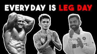LEG DAY EVERYDAY ! - Virat Kohli , Sunil Chetri & Tom Platz | Movement Mechanics