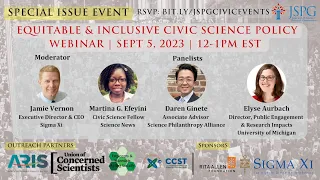 Webinar: Equitable and inclusive civic science policy