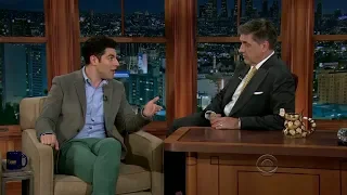 Late Late Show with Craig Ferguson 4/8/2013 Max Greenfield, Debbie Reynolds