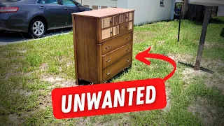 Restoring a Discarded Dresser