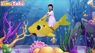 Baby Shark | Kids Songs and Nursery Rhymes |Animal Songs with Lime ToysReview