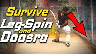 Survive Leg-Spin and Doosra | Deliberate Padding | Nothing But Cricket