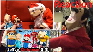 SML Movie: Jeffy's Christmas Gift Reaction (Puppet Reaction)