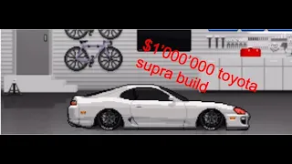 pixel car racer (EP 4 starter  $1 million Toyota super build)