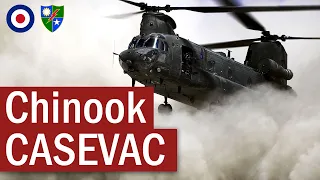 British Chinook CASEVAC's U.S. Rangers | October 2010