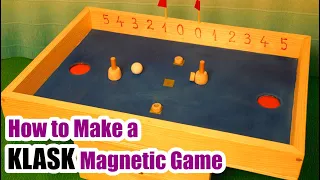 Making DIY KLASK game // Easy Woodworking