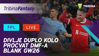 Duplo kolo na blank GW26 | Tribina fantasy #53