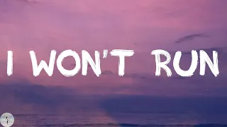 Keanu Bicol - i won't run (Lyric Video)