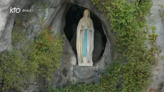 Chapelet du 25 octobre 2023 à Lourdes