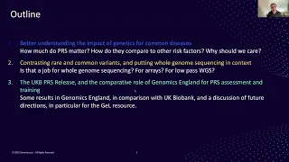 Genomics England Research Seminar February 2022