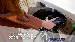 How to Charge the All-Electric Lexus RZ