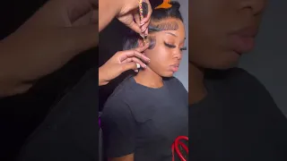 Are You A Baby Hair Girl or Nah? 😮‍💨 #wigs #wigtutorial  #wiginstall